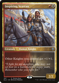 Inspiring Veteran (PPELD-397) - Throne of Eldraine Foil