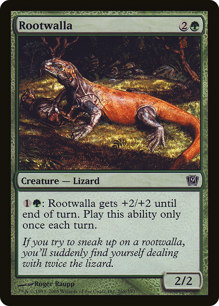 Rootwalla (9ED-268) - 9th Edition