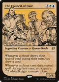 The Council of Four (Showcase) (CLB-419) - Commander Legends: Battle for Baldur's Gate: (Showcase) Foil