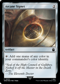 Arcane Signet (Surge Foil) (WHO-830) - Doctor Who Foil