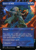 Force of Will (Borderless) (2XM-340) - Double Masters (Borderless) Foil