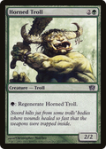 Horned Troll (8ED-257) - 8th Edition