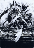 Karumonix, the Rat King // Karumonix, the Rat King (AONE-070) - Phyrexia: All Will Be One Art Series (Borderless)