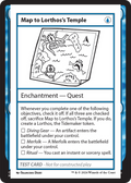 Map to Lorthos's Temple (MB2PC-) - Mystery Booster 2