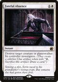 Fateful Absence (MID-018) - Innistrad: Midnight Hunt Foil