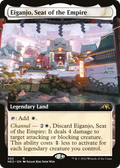 Eiganjo, Seat of the Empire (Extended Art) (NEO-502) - Kamigawa: Neon Dynasty: (Extended Art)