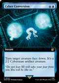 Cyber Conversion (Extended Art) (Surge Foil) (WHO-946) - Doctor Who: (Extended Art) Foil