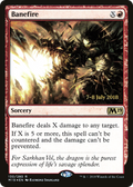 Banefire (PRE-130) - Core Set 2019 Promos Foil