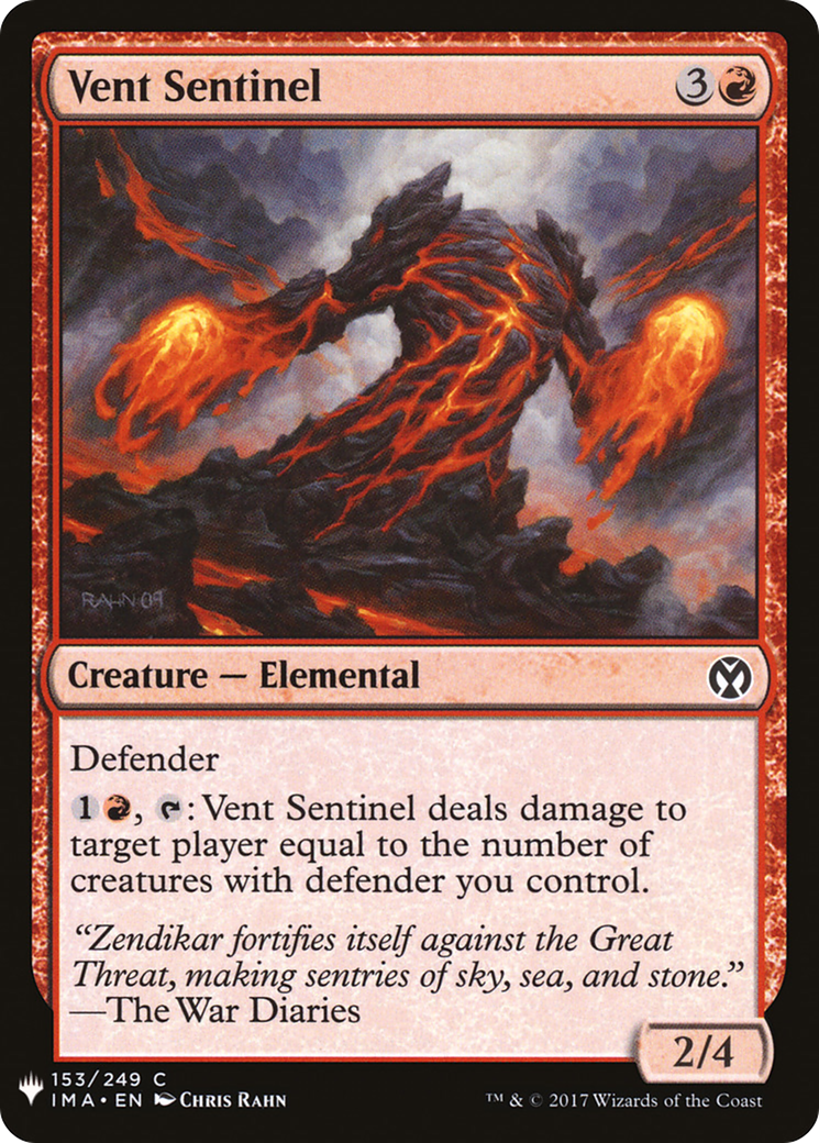 Vent Sentinel (LIST-153) - The List