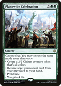 Planewide Celebration (PRE-172) - War of the Spark Promos Foil