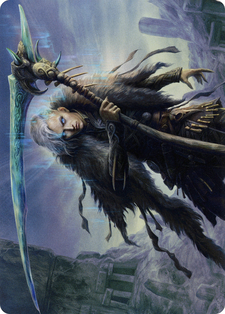 Egon, God of Death // Egon, God of Death (ASKHM-024) - Art Series: Kaldheim (Borderless) Foil