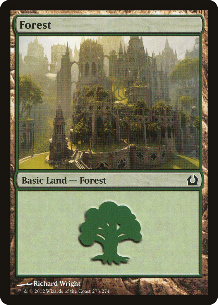 Forest (273) (RTR-273) - Return to Ravnica Foil