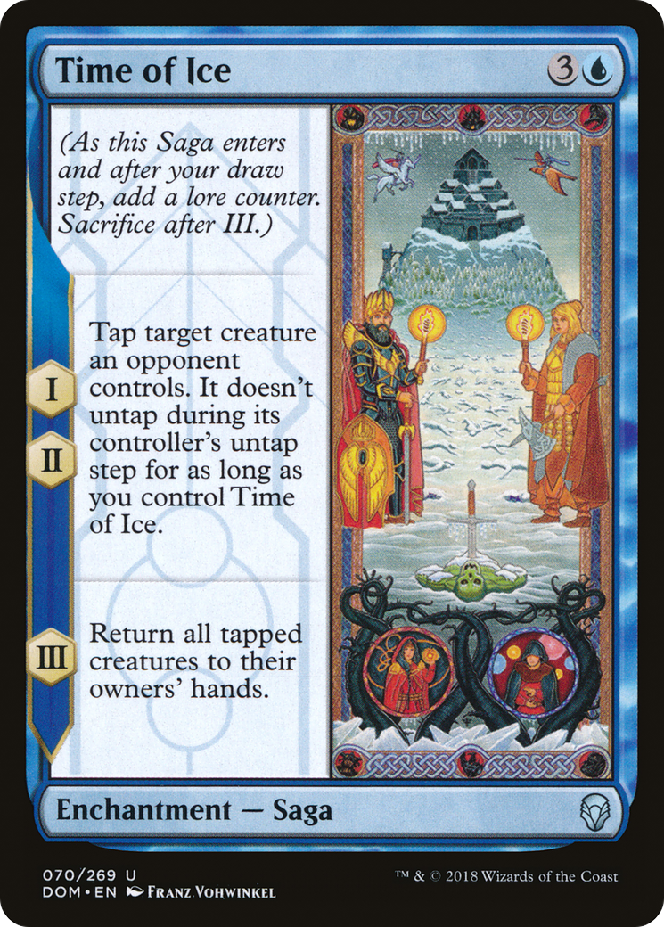 Time of Ice (DOM-070) - Dominaria Foil