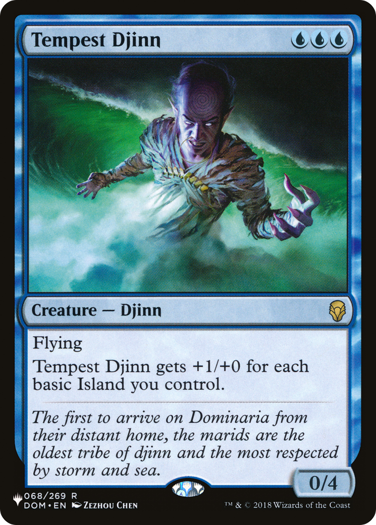 Tempest Djinn (LIST-068/269) - The List