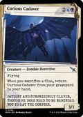 Curious Cadaver (Showcase) (MKM-358) - Murders at Karlov Manor: (Showcase) Foil