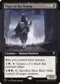 Piper of the Swarm (Extended Art) (ELD-355) - Throne of Eldraine: (Extended Art) Foil