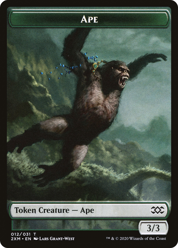 Ape (T2XM-012) - Double Masters Tokens