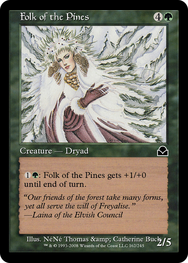 Folk of the Pines (ME2-162) - Masters Edition II Foil