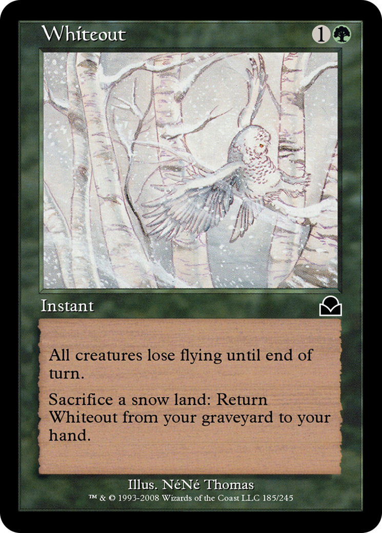 Whiteout (ME2-185) - Masters Edition II Foil