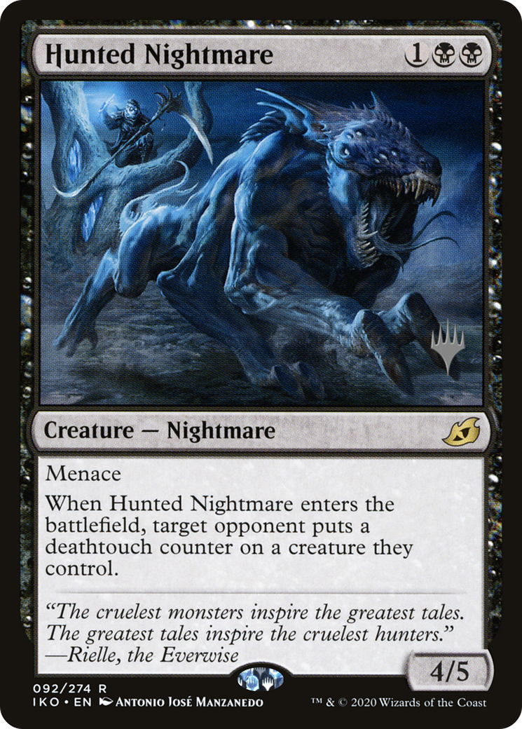 Hunted Nightmare (PPIKO-092) - Ikoria: Lair of Behemoths Promos