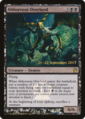Abhorrent Overlord (PRE-075) - Theros Promos Foil