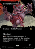 Stadium Headliner (Borderless) (TDM-344) - Tarkir: Dragonstorm: (Showcase) Foil