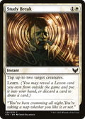 Study Break (STX-034) - Strixhaven: School of Mages Foil