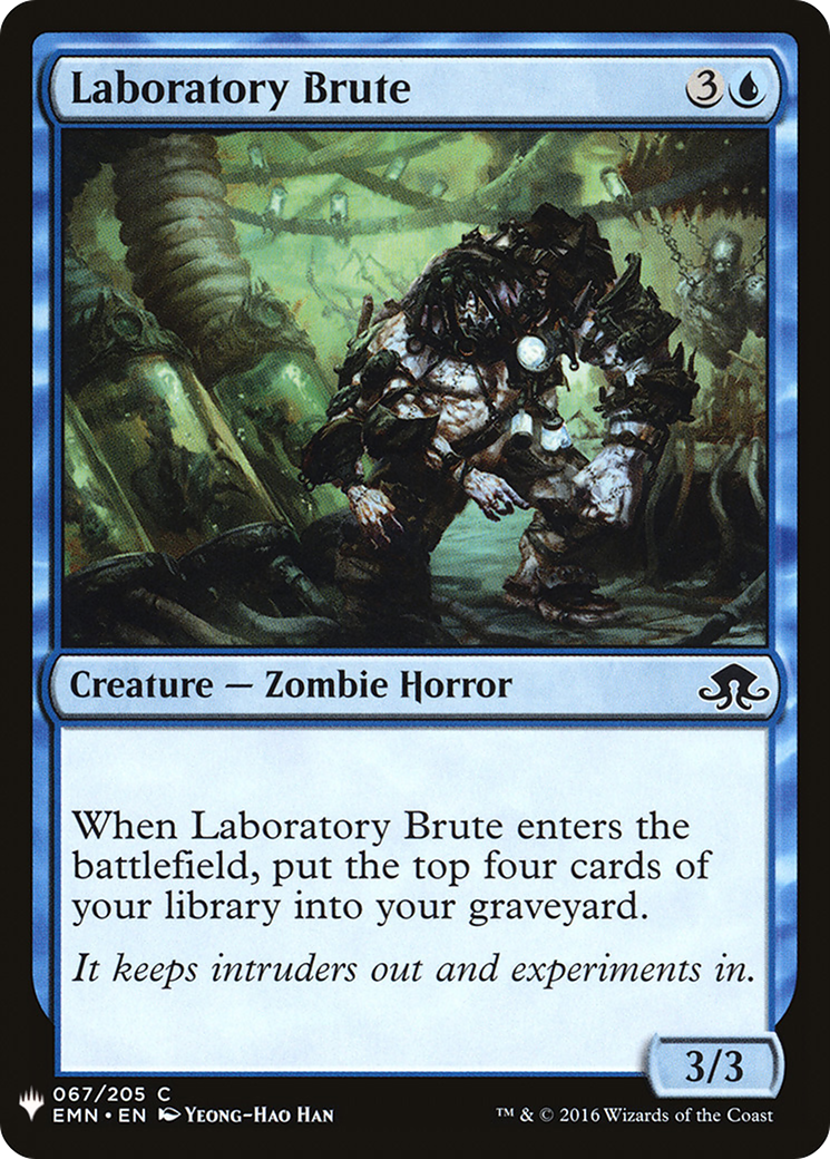 Laboratory Brute (LIST-067) - The List