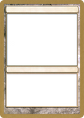 2003 World Championship Blank Card (WCD-) - World Championship Decks 2003