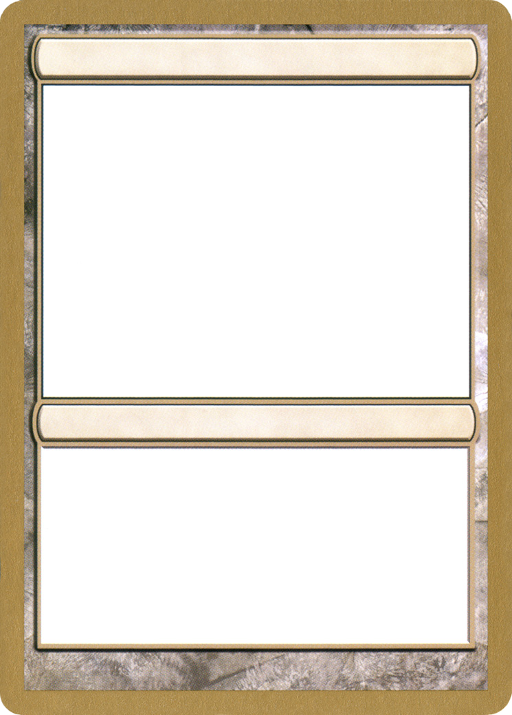 2003 World Championship Blank Card (WCD-) - World Championship Decks 2003