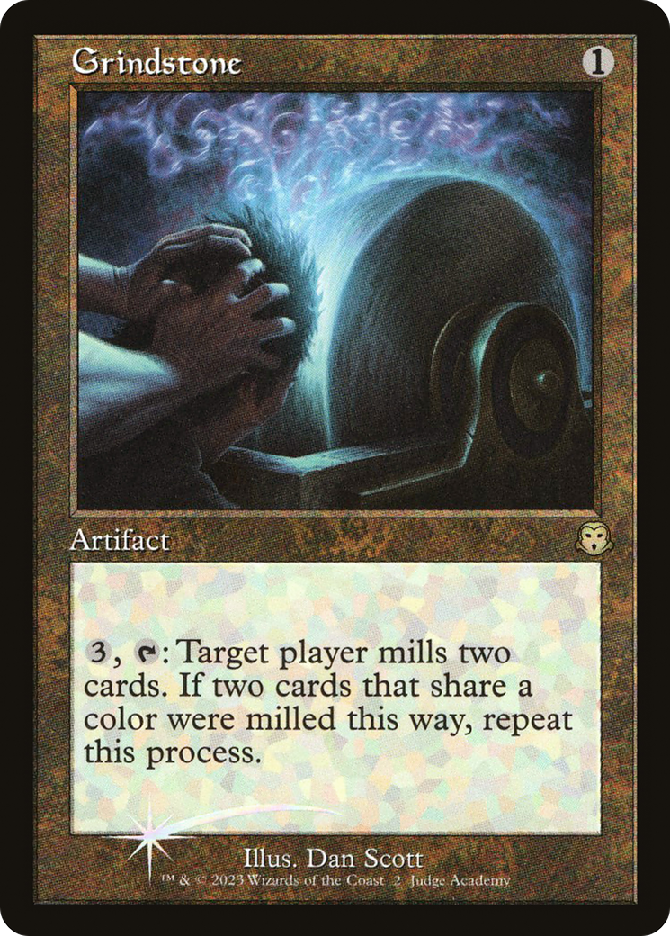 Grindstone (JDG-002) - Judge Gift Cards 2023 Foil