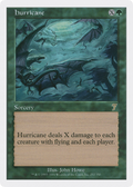 Hurricane (7ED-252) - 7th Edition Foil