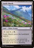 Sunlit Marsh (DMU-257) - Dominaria United Foil