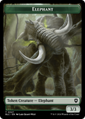 Elephant (TBLC-027) - Bloomburrow Commander Tokens Foil