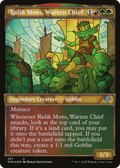 Rulik Mons, Warren Chief (Textured Foil) (DMU-357) - Dominaria United: (Showcase) Foil