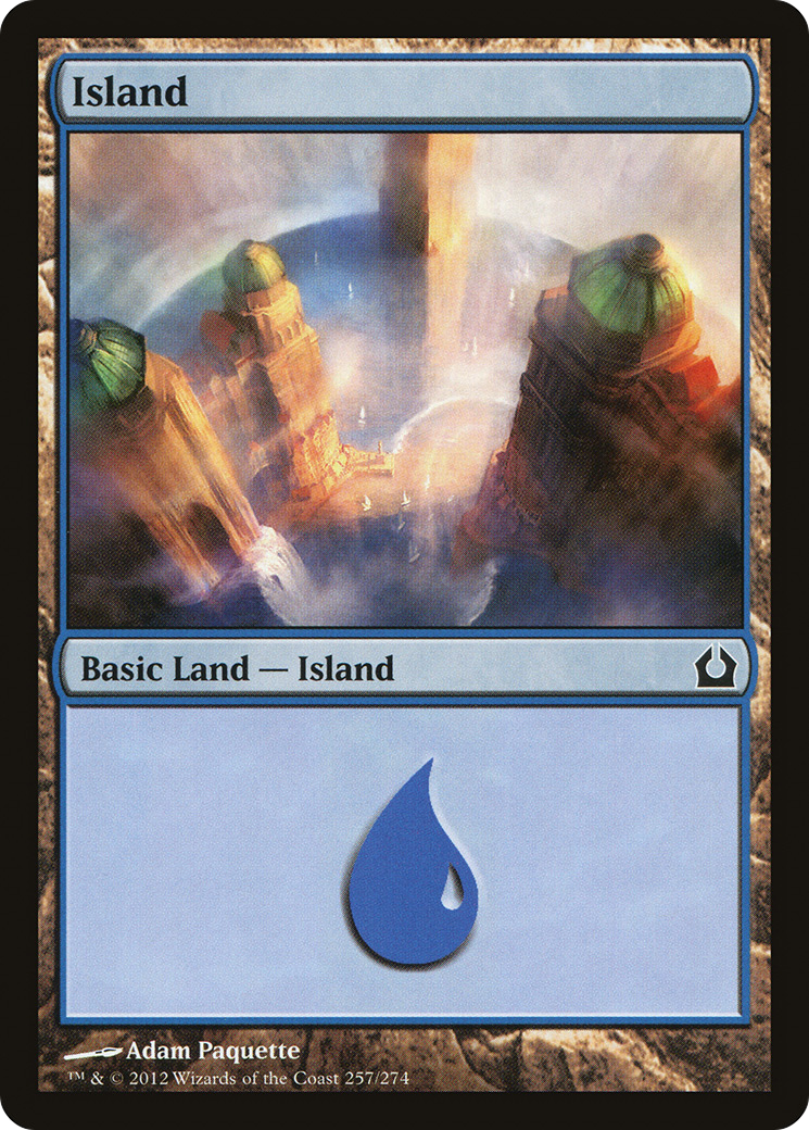 Island (257) (RTR-257) - Return to Ravnica