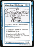Khod, Etlan Shiis Envoy (No PW Symbol) (CMB1-024) - Mystery Booster Playtest Cards 2021