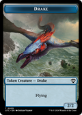 Drake (TOTC-005) - Outlaws of Thunder Junction Commander Tokens