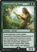 Sproutwatch Dryad (YMKM-020) - Alchemy: Murders at Karlov Manor