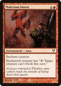 Malicious Intent (AVR-147) - Avacyn Restored Foil