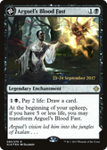 Arguel's Blood Fast (PRE-090) - Ixalan Promos: (compasslanddfc) Foil