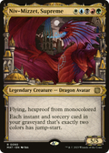 Niv-Mizzet, Supreme (Showcase) (MAT-090) - March of the Machine: The Aftermath: (Showcase)