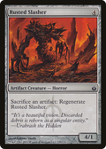 Rusted Slasher (MBS-128) - Mirrodin Besieged Foil