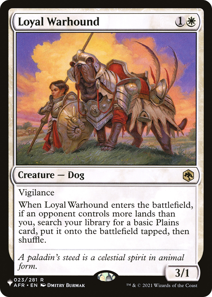 Loyal Warhound (LIST-023/281) - The List