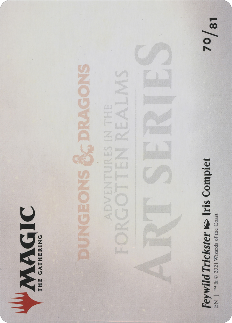 Feywild Trickster // Feywild Trickster (AAFR-070) - Adventures in the Forgotten Realms Art Series (Borderless) Foil