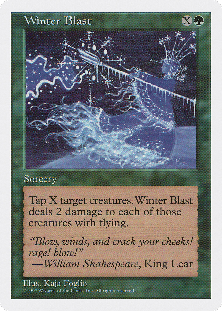 Winter Blast (5ED-) - Fifth Edition