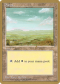 Plains (A) - 1996 Mark Justice (4ED) (WCD-) - Pro Tour Collector Set