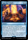 Start the TARDIS (WHO-056) - Doctor Who Foil