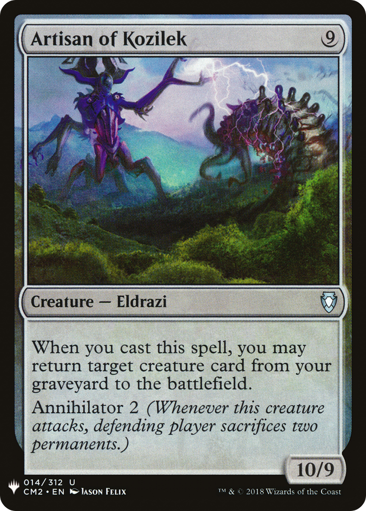 Artisan of Kozilek (LIST-014) - The List
