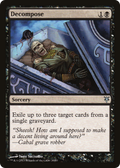 Decompose (DDK-020) - Duel Decks: Sorin vs. Tibalt